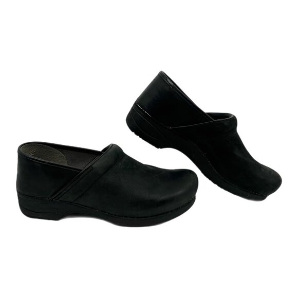 Dansko Classic Black Leather Clogs | Versatile for Any Occasion - Picture 1 of 11
